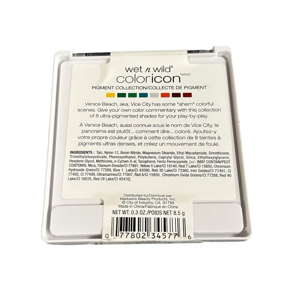 Wet n Wild Hemporary Solutions ColorIcon Pigment Collection Limited Edition NWT